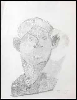 Stefano Scadati pittore - 1991 orecchie grandi