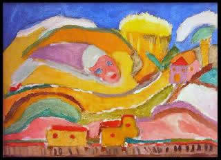 Stefano Scadati pittore - 2001 Una scoperta fra le nuvole